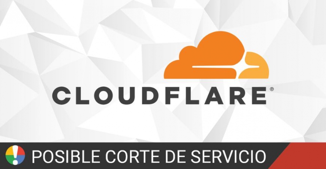 Cloudflare caído, más de 500 webs afectadas en España